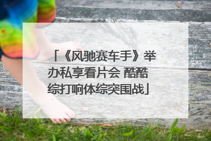 《风驰赛车手》举办私享看片会 酷酷综打响体综突围战