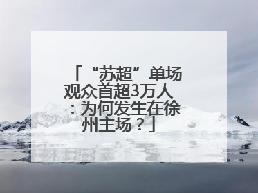 “苏超”单场观众首超3万人：为何发生在徐州主场？