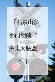 石景山多部门组建“护未大联盟”