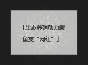 生态养殖助力鳜鱼变“网红”