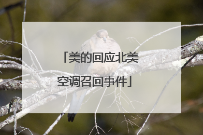 美的回应北美空调召回事件