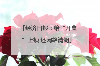 经济日报：给“开盒”上锁 还网络清朗