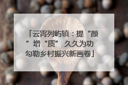 云霄列屿镇：提“颜”增“质” 久久为功勾勒乡村振兴新画卷