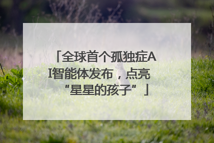 全球首个孤独症AI智能体发布，点亮“星星的孩子”