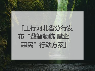 工行河北省分行发布“数智领航 赋企惠民”行动方案