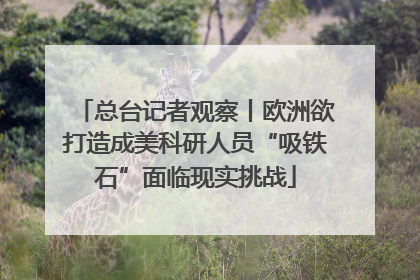 总台记者观察丨欧洲欲打造成美科研人员“吸铁石”面临现实挑战