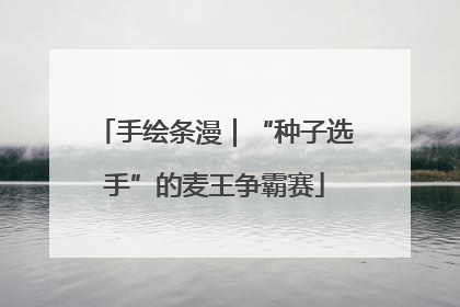 手绘条漫｜“种子选手”的麦王争霸赛
