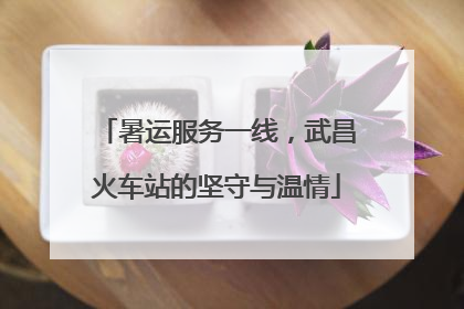 暑运服务一线，武昌火车站的坚守与温情