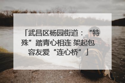 武昌区杨园街道：“特殊”踏青心相连 架起包容友爱“连心桥”
