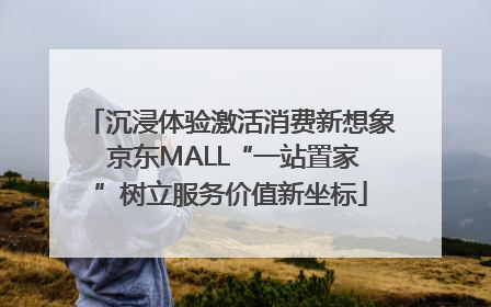沉浸体验激活消费新想象 京东MALL“一站置家”树立服务价值新坐标