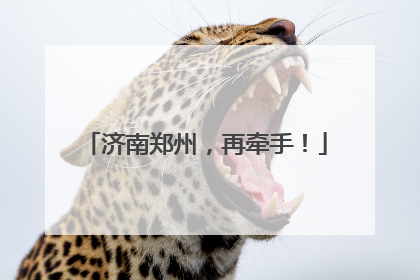 济南郑州，再牵手！