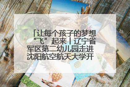 让每个孩子的梦想“飞”起来丨辽宁省军区第二幼儿园走进沈阳航空航天大学开展爱国主义教育