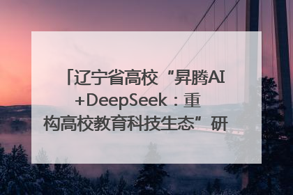 辽宁省高校“昇腾AI+DeepSeek：重构高校教育科技生态”研讨会在沈阳成功举办