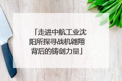走进中航工业沈阳所探寻战机翱翔背后的铸剑力量
