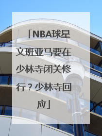 NBA球星文班亚马要在少林寺闭关修行？少林寺回应